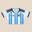 Argentina 2026 HOME Crop Top