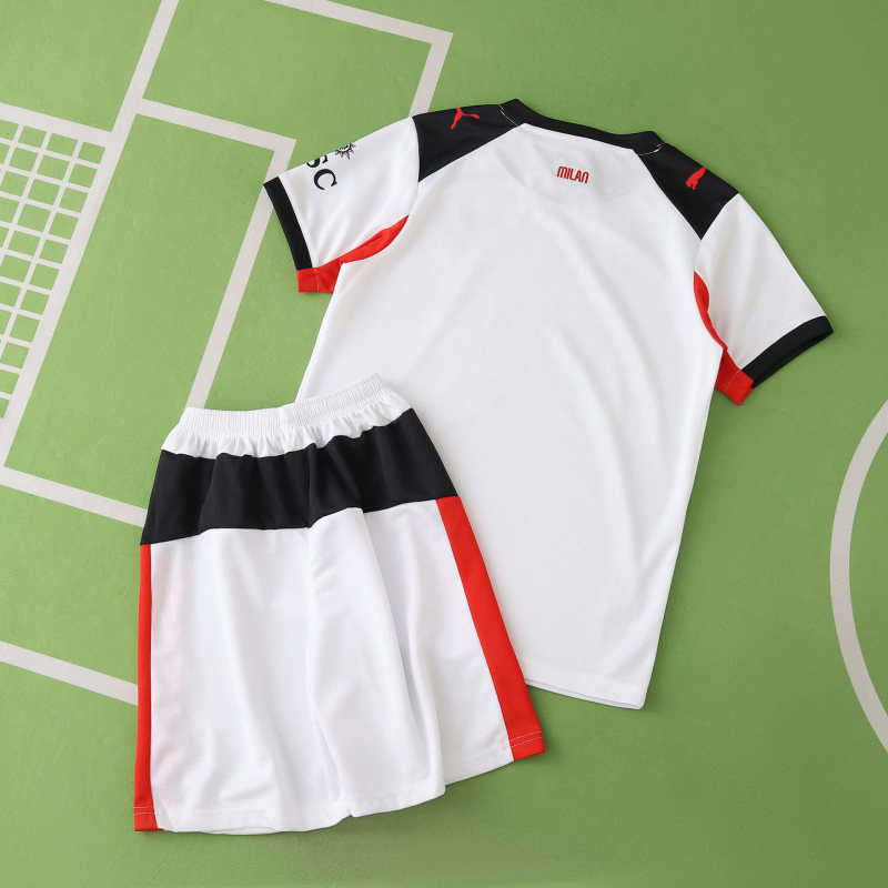 Kids AC Milan Away Kit 2025/26